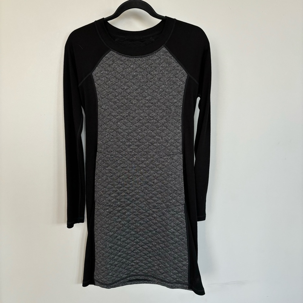 Smartwool Quilted Long Sleeve Dress Size S